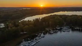 Jesienny zachód słońca nad Łabędzim Ostrowiem, październik 2026 r. - zdjęcie 21