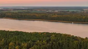 Jesienny zachód słońca nad Łabędzim Ostrowiem, październik 2026 r. - zdjęcie 24