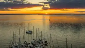 Wrześniowy zachód słońca nad Darginem, port Dziki Harsz - zdjęcie 50