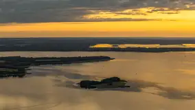 Wrześniowy zachód słońca nad Darginem, port Dziki Harsz - zdjęcie 12