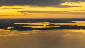 Wrześniowy zachód słońca nad Darginem, port Dziki Harsz - zdjęcie 8