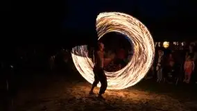 Zdjęcia: Ognisty pokaz ruchu i ognia w Tle dla Mew - zdjęcie 33