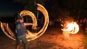 Zdjęcia: Ognisty pokaz ruchu i ognia w Tle dla Mew - zdjęcie 19