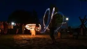 Zdjęcia: Ognisty pokaz ruchu i ognia w Tle dla Mew - zdjęcie 14