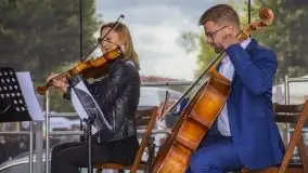 Zdjęcia: "Canzoni Italiane" na placu w Mikołajkach - zdjęcie 13