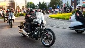 Zdjęcia: Parada motocykli ulicami Giżycka  - zdjęcie 30