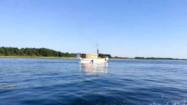 Zdjęcia: Parowiec Jack River zdobywa mazurskie jeziora - zdjęcie 1