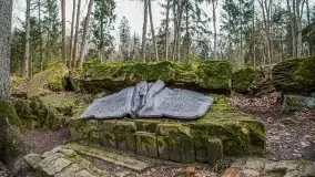 Wilczy Szaniec w Gierłoży zimą jeszcze lepiej widoczny - zdjęcie 58