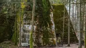 Wilczy Szaniec w Gierłoży zimą jeszcze lepiej widoczny - zdjęcie 86