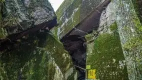 Wilczy Szaniec w Gierłoży zimą jeszcze lepiej widoczny - zdjęcie 121