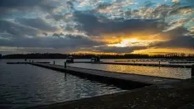 Zachód słońca widoczny w Sztynorcie, 27 luty 2020 - zdjęcie 7