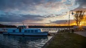 Zachód słońca widoczny w Sztynorcie, 27 luty 2020 - zdjęcie 32