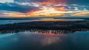 Zachód słońca widoczny w Sztynorcie, 27 luty 2020 - zdjęcie 64