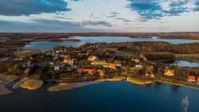 Złote Ogonki i jezioro Święcajty pierwszego dnia wiosny 2020 - zdjęcie 4