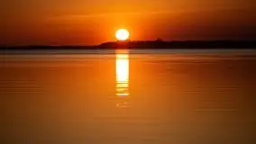 Marcowy zachód słońca nad jeziorem Dargin, Nowy Harsz - zdjęcie 7