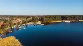 Piaski i jezioro Bełdany w marcowym słońcu - zdjęcie 7