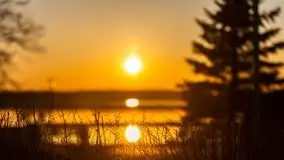 Piaski i jezioro Bełdany w marcowym słońcu - zdjęcie 26