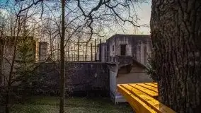 Śluza w Leśniewie w kolorach zachodzącego słońca - zdjęcie 22