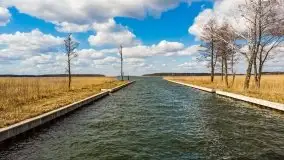 Śluza Karwik na początku kwietnia 2020 - zdjęcie 2