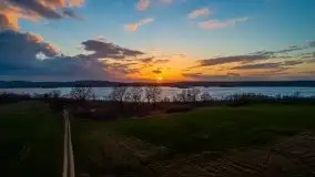 Zachód słońca na jeziorami Węgielsztyn i Rydzówka - zdjęcie 3