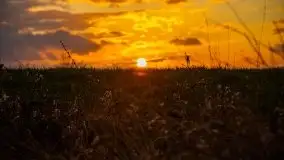 Zachód słońca na jeziorami Węgielsztyn i Rydzówka - zdjęcie 31