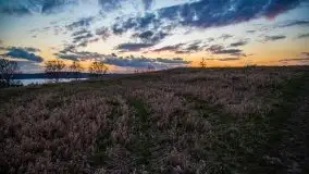 Zachód słońca na jeziorami Węgielsztyn i Rydzówka - zdjęcie 30