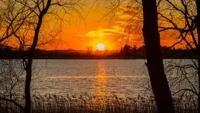 Zachód słońca nad jeziorem Kruklin - zdjęcie 26