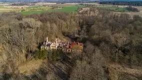 Ruiny Pałacu w Mieduniszkach Wielkich - zdjęcie 8