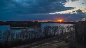 Zachód słońca nad jeziorem Jędzelewo, Stare Juchy - zdjęcie 43