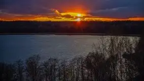 Zachód słońca nad jeziorem Jędzelewo, Stare Juchy - zdjęcie 42