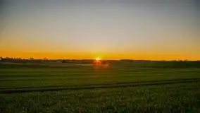 Zachód słońca niedaleko wsi Sulimy - zdjęcie 11