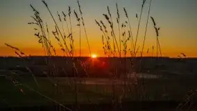 Zachód słońca niedaleko wsi Sulimy - zdjęcie 1