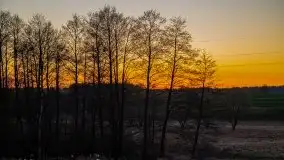 Zachód słońca niedaleko wsi Sulimy - zdjęcie 17
