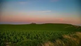 Zachód słońca niedaleko wsi Sulimy - zdjęcie 7