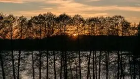 Zachód słońca nad jeziorem Ryńskim, Rybical - zdjęcie 19