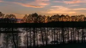 Zachód słońca nad jeziorem Ryńskim, Rybical - zdjęcie 22