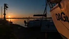 Wschód słońca nad jeziorem Ryńskim, Bocianie Gniazdo - zdjęcie 32