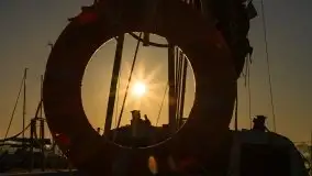 Wschód słońca nad jeziorem Ryńskim, Bocianie Gniazdo - zdjęcie 9