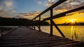 Zachód słońca w okolicy Kut i jeziora Czarna Kuta - zdjęcie 13