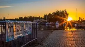 Majowy zachód słońca w Węgorzewie - zdjęcie 29