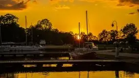 Magiczny, czerwcowy zachód słońca w Sztynorcie - zdjęcie 27