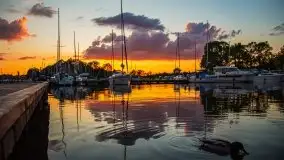 Magiczny, czerwcowy zachód słońca w Sztynorcie - zdjęcie 13