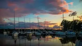 Magiczny, czerwcowy zachód słońca w Sztynorcie - zdjęcie 30