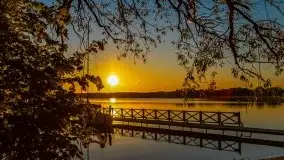 Wieczorne słońce nad jeziorem Święcajty - zdjęcie 32