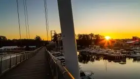 Wschód słońca w Giżycku, jezioro Niegocin - zdjęcie 7