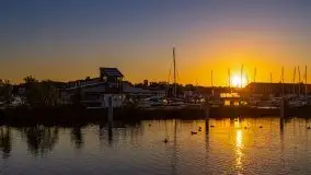 Wschód słońca w Giżycku, jezioro Niegocin - zdjęcie 18