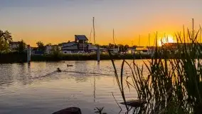 Wschód słońca w Giżycku, jezioro Niegocin - zdjęcie 39