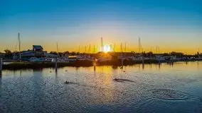 Wschód słońca w Giżycku, jezioro Niegocin - zdjęcie 55