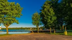 Wschód słońca w Giżycku, jezioro Niegocin - zdjęcie 82