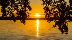 Zachód słońca nad jeziorem Gołdopiwo - zdjęcie 34